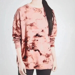 ATHLETA WOMEN'S LONG SLEEVE PULLOVER SWEATSHIRT